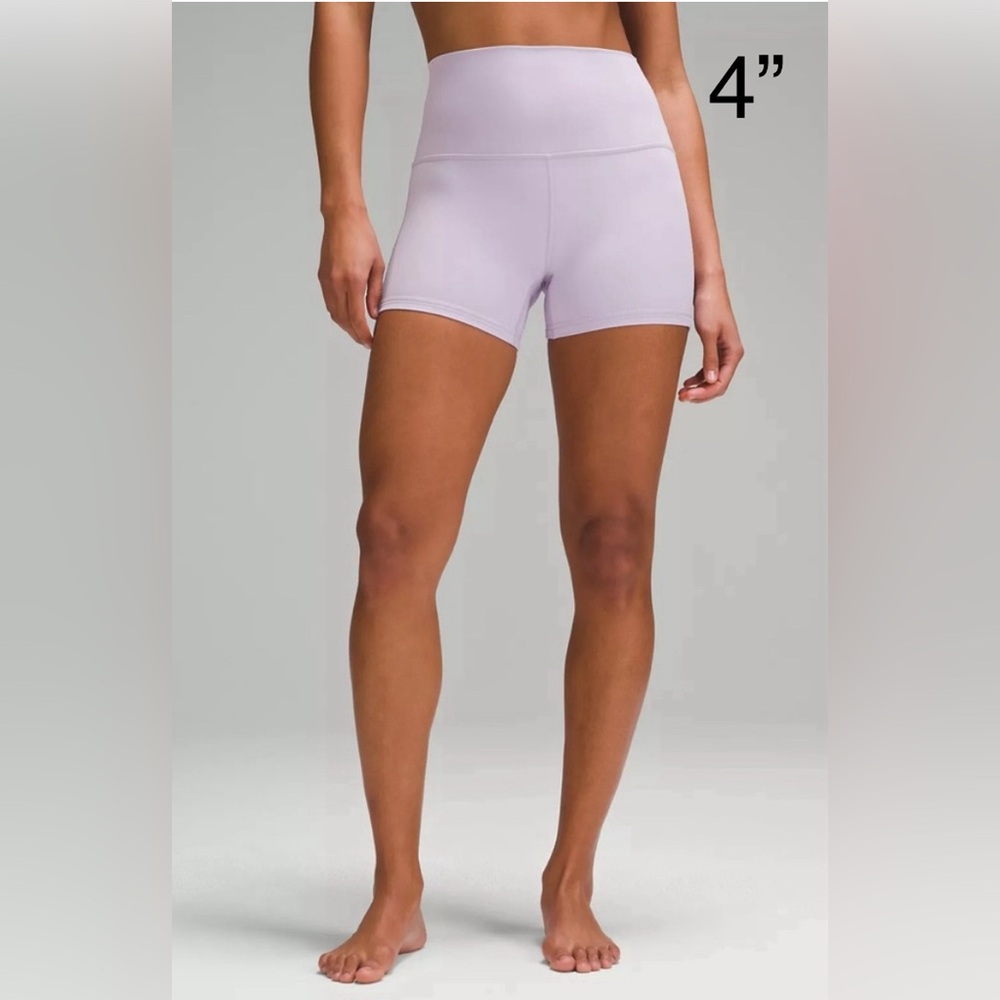 🆕 lululemon 🍋Align High-Rise Short 4” Colour Lilac Ether